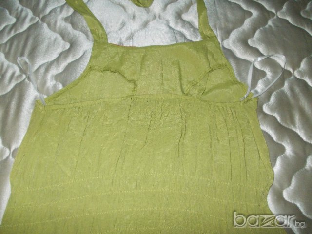 ЗЕЛЕНА ТУНИКА, снимка 7 - Рокли - 9647214