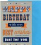Поздравителна картичка за Рожден ден с плик (различни видове), снимка 4