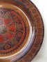34 см. Голяма старинна чиния за стена дърворезба уникална/Германия , снимка 4