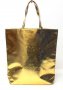 ROBERTO CAVALLI-нова златиста чанта-42 см. х 41 см. & с парфюмна мостра CAVALLI , снимка 2
