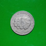 25 центавос Доминиканска Република 1987, снимка 1 - Нумизматика и бонистика - 12488065