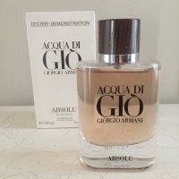 Armani ACQUA DI GIO Absolu edt 100ml Тестер за мъже, снимка 2 - Мъжки парфюми - 22412079