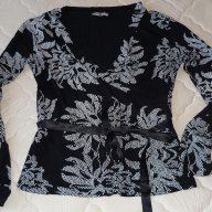  Страхотна модна блузка M / L - еластична, снимка 1 - Блузи с дълъг ръкав и пуловери - 8951203