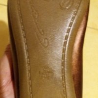 Дам.обувки-/изк.кожа/-№40-цвят-кафяво-бордо-/металик/., снимка 15 - Дамски ежедневни обувки - 22385521