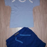 Ново късо панталонче р.68 и подарък, снимка 3 - Панталони и долнища за бебе - 17522106