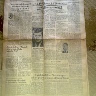 Вестници със знакови събития - убийството на Джон Кенеди, снимка 4 - Други ценни предмети - 12123303