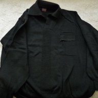 Черен вълнен пуловер р-р ХL, снимка 1 - Пуловери - 14080659