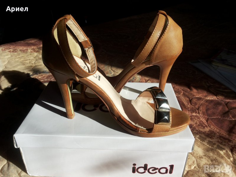 Нови сандали на ток, снимка 1