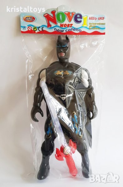 Детска играчка Batman Батман - светещ с меч, снимка 1