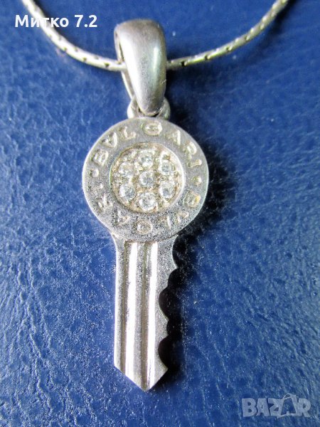 сребърен медальон - 18, снимка 1