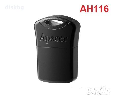Нова USB 64GB Flash памет Apacer AH116 - компактни памети, запечатани, снимка 1
