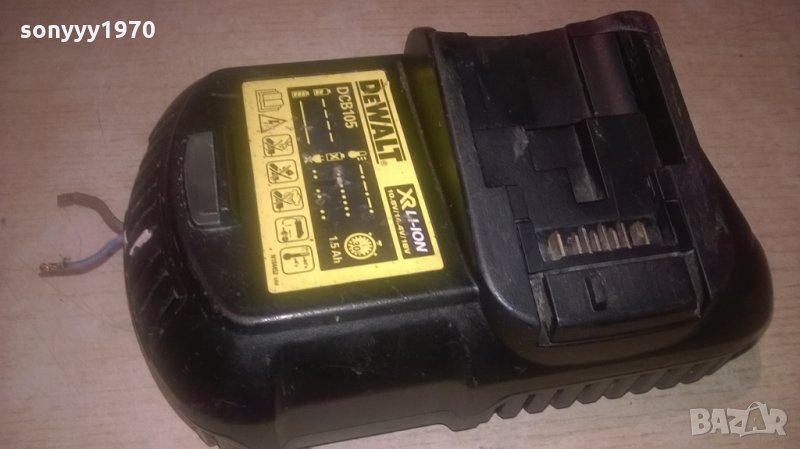 dewalt dcb105 li-ion charger-внос швеция, снимка 1