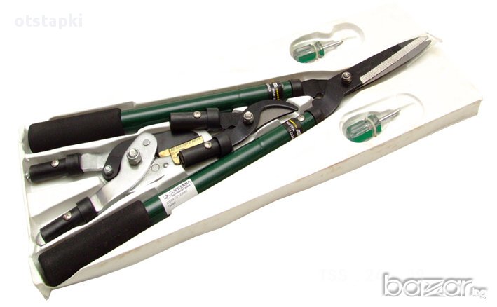 Комплект ножици (3 в 1) - овощарски лозарски, снимка 1