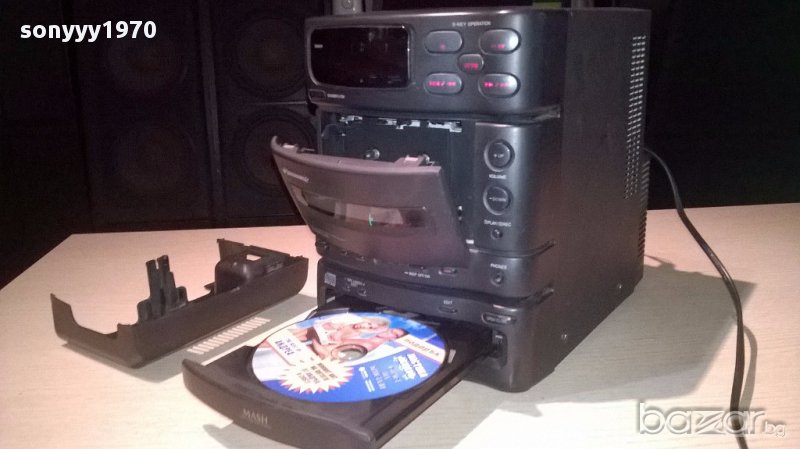 panasonic amplifier+cd+deck+aux-japan-внос швеицария, снимка 1