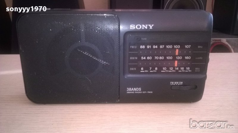 sony icf-790s receiver-внос швеицария, снимка 1