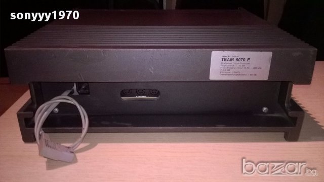 schneider team-6070e hi-fi-made in germany-внос швеицария, снимка 9 - Ресийвъри, усилватели, смесителни пултове - 12712607