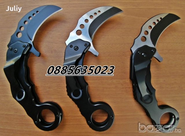 Карамбит  TAC FORCE TF-747BL, снимка 14 - Ножове - 18183954