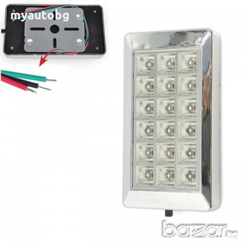 Интериорна лампа за купе 18 LED 12V, снимка 2 - Аксесоари и консумативи - 21375951