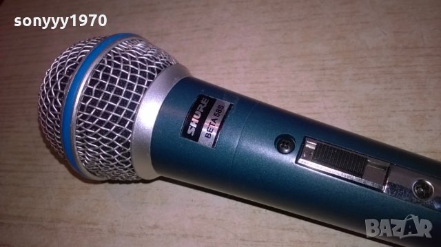 shure beta 58s-legendary performance microphone, снимка 7 - Микрофони - 25169738