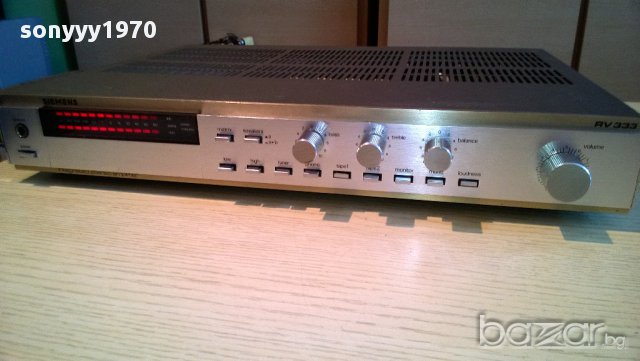siemens rv-333 stereo amplifier-380watts-внос швеицария, снимка 11 - Ресийвъри, усилватели, смесителни пултове - 11444787