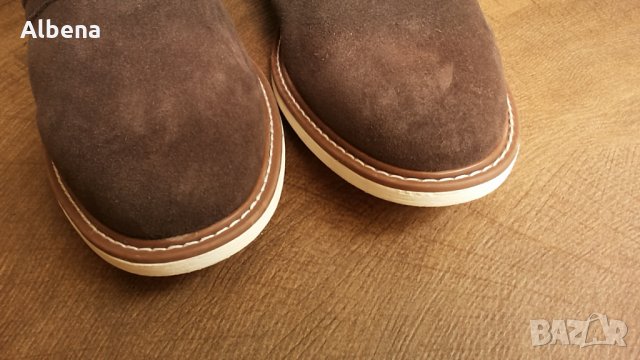 TCHIBO CERTIFIED MERCHANDISE размер EUR 43 / UK9 естествена кожа 9-2-S, снимка 6 - Официални обувки - 25628536