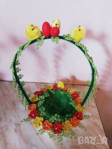 Великденска кошница за яйца, снимка 13 - Декорация за дома - 20952039