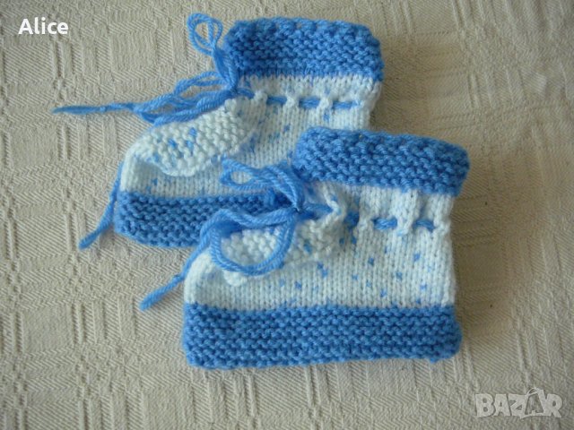 Плетени терлички и чорапи за деца и възрастни, снимка 4 - Чорапи - 23984937