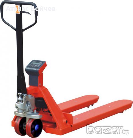 Нови КАНТАРНИ палетни колички , снимка 4 - Оборудване за магазин - 12781722