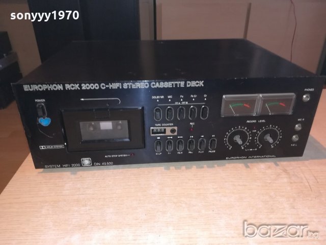 europhon rck2000c hifi deck-за ремонт-внос швеицария, снимка 6 - Декове - 21446551