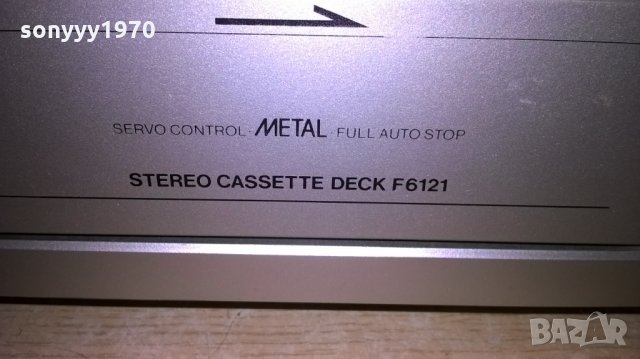 philips f612100-stereo deck-made in belgium-внос швеицария, снимка 10 - Декове - 22338056