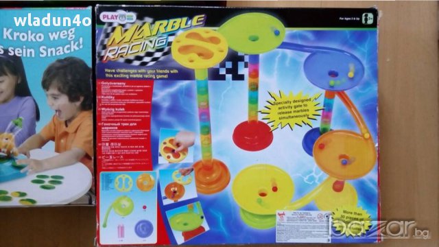 ЗАБАВНИ игри-KROKO FROSCH,MARBLE RACING, снимка 2 - Рисуване и оцветяване - 16391739