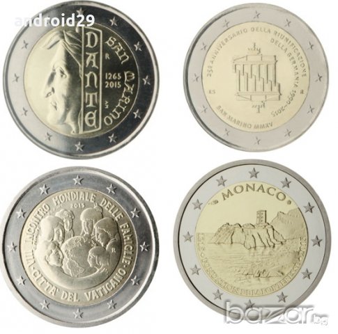 2 Евро монети (възпоменателни) емитирани 2015г, снимка 18 - Нумизматика и бонистика - 16250179