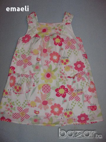 Лятна рокля с охлювчета Next за 3-4 г