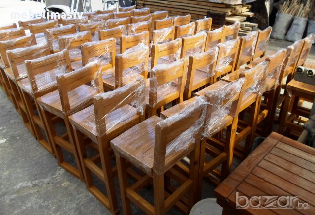  ОБЗАВЕЖДАНЕ ЗА ЗАВЕДЕНИЯ-ДЪРВЕНИ МАСИ И ПЕЙКИ, снимка 11 - Обзавеждане за заведение - 17306432