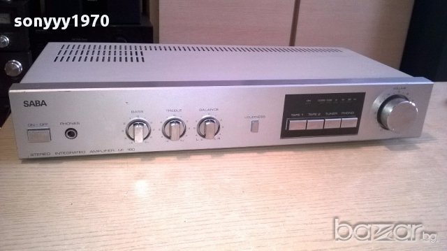 saba mi 180 amplifier-внос швеицария, снимка 5 - Ресийвъри, усилватели, смесителни пултове - 18017062