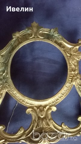 стара барокова апликация, снимка 2 - Антикварни и старинни предмети - 20873920