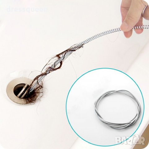 1802 Метална спирала за отпушване на канали 3 метра, снимка 3 - Други стоки за дома - 23495756