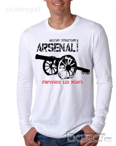 ЗА ФЕНОВЕ! Уникална мъжка тениска ARSENAL LONDON / АРСЕНАЛ! Поръчай с ТВОЯ идея!, снимка 5 - Тениски - 12518504