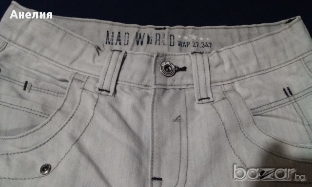 Дънки за момиче BAGELS New York, снимка 3 - Дънки - 17557603