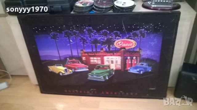 oasis-картина пвц с лед подсветки-91х61см-внос швеицария, снимка 2 - Колекции - 26041699