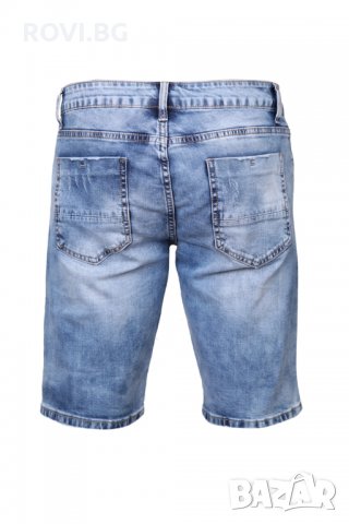 Къси мъжки дънки X36, снимка 7 - Къси панталони - 25374150