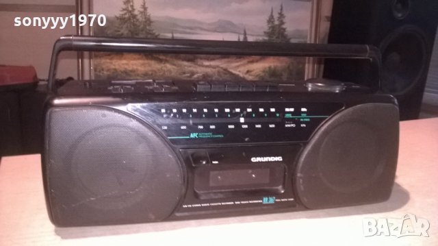 grundig rr367-радио касета-внос швеция