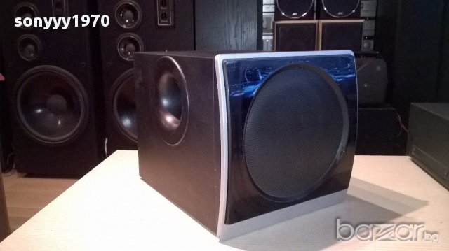 Logitech z cinema-active subwoofer-42/30/30см-внос швеицария, снимка 5 - Ресийвъри, усилватели, смесителни пултове - 14618527