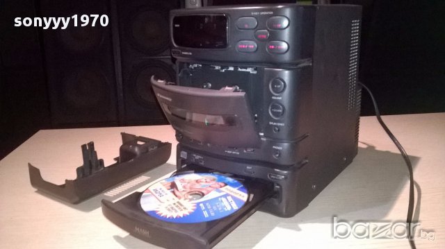 panasonic amplifier+cd+deck+aux-japan-внос швеицария, снимка 1 - Ресийвъри, усилватели, смесителни пултове - 12737456