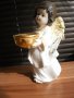 Сувенир-свещник ангелче-20 см!!!made in Germany, снимка 1 - Коледни подаръци - 11190758