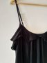 Черна лятна рокля размер M, снимка 2
