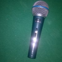 SHURE BETA 58S-жичен микрофон-внос швеицария, снимка 2 - Микрофони - 26178011