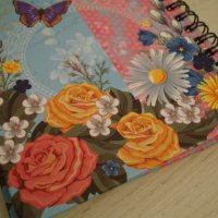 " Цветя и пеперуди " - тефтер   , снимка 10 - Подаръци за рожден ден - 22126185