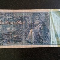 Райх банкнота - Германия - 100 марки | 1910г., снимка 1 - Нумизматика и бонистика - 25625854
