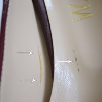 Елегантни лачени обувки от еко кожа в цвят бургунд Suheym, снимка 10 - Дамски обувки на ток - 18634021